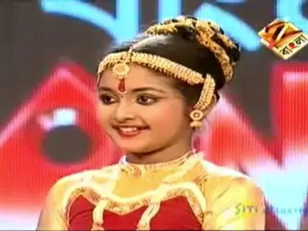 Sudipta Roy In Dance Bangla Dance Junior at the age of 11