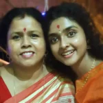 Sudipta Roy with her mother Dipti Roy