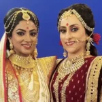 Payel Dutta in Mongolchandi serial look with her co-star