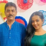 Shruti Das with her father Subrata Das
