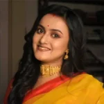 Ashmita Chakraborty in Bhaggolokkhi serial look