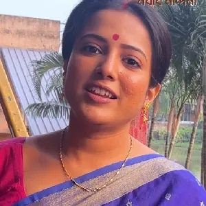 Binita Guha in Nabab Nandini serial look