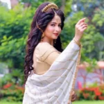 Shreema Bhattacherejee in Beder Meye Jyotsna serial look