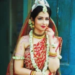 Shreema Bhattacherejee in Mahaprabhu Sree Chaitanya serial look