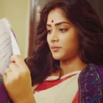 Sonamoni Saha in Debi Choudhurani serial look