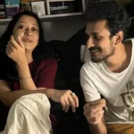 Koushik Roy with his wife Portia Roy