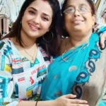 Mimi Dutta with her mother