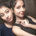 Anindita Banerjee with her sister Nibedita Banerjee