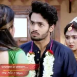 Debdutta Raha in Tomay Hridmajhare Rakhbo serial episodic look