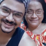 Kunal Banerjee and his mother