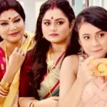 Nandini Dutta in Alo Chhaya serial with co-actors