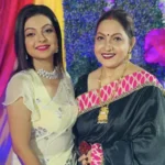 Prarona bhattacharjee with her mother Esha Bhattacharjee