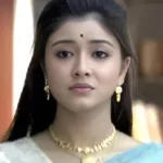 Sriparna Roy in Aanchol serial episodic look