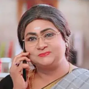 Anu Sathish in Mr Manaivi serial episodic look