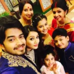 Sayak Chakraborty with the Ki Kore Toke Bolbo serial co-actors