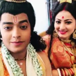 Sayak Chakraborty in Mangal Chandi serial with co-actor Nabanita Malakar