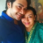 Abhishek Bose with his mother