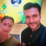 Ananda Ghosh with his mother Anjana Ghosh