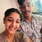 Swastika Ghosh with her brother