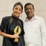 Swastika Ghosh with her father