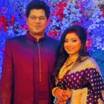 Debranjan Bhattacharjee and her husband Debranjan Bhattacharjee